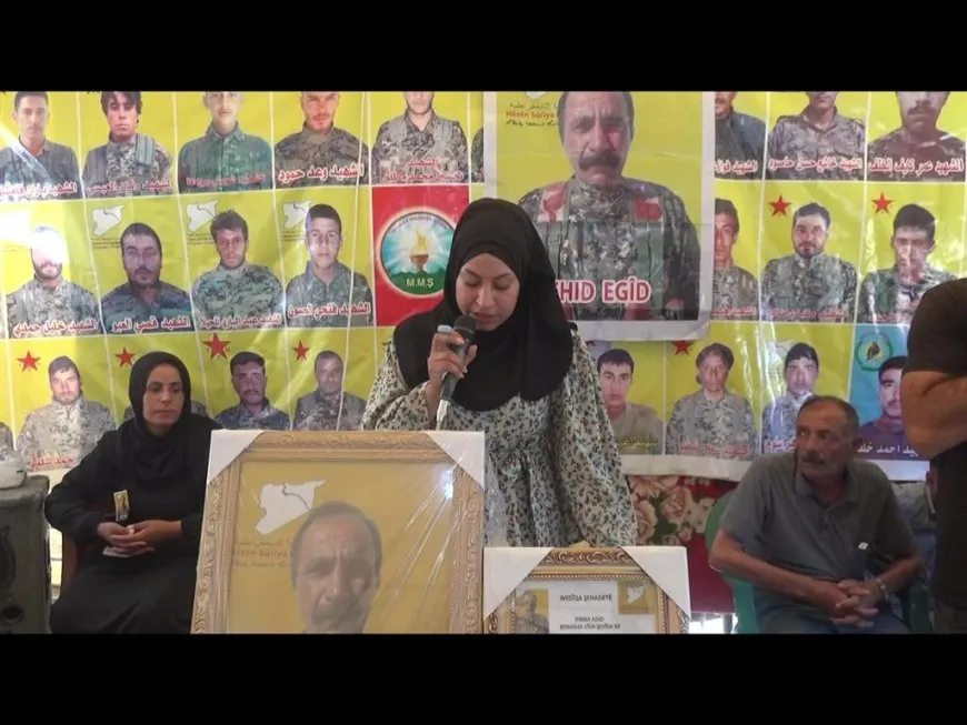 Şêniyên Til Hemîsê sersaxî da malbata şehîd Ehmed Îsmaîl