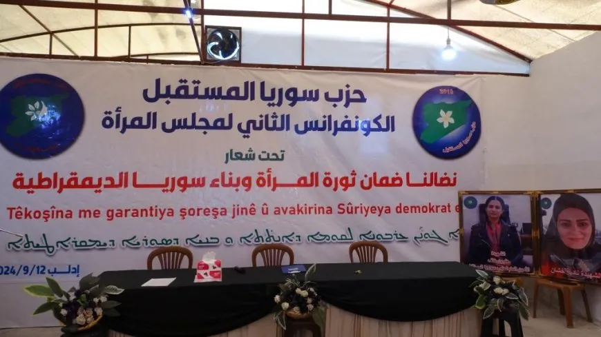 Meclisa Jinan a rêxistina Partiya Sûriya Pêşerojê ya Idlibê konferansa xwe ya 2`emîn li dar xist