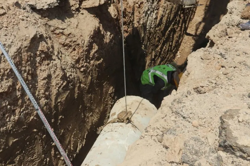 Şaredariyên Dêrazorê projeyên kanalîzasyonê dane destpêkirin