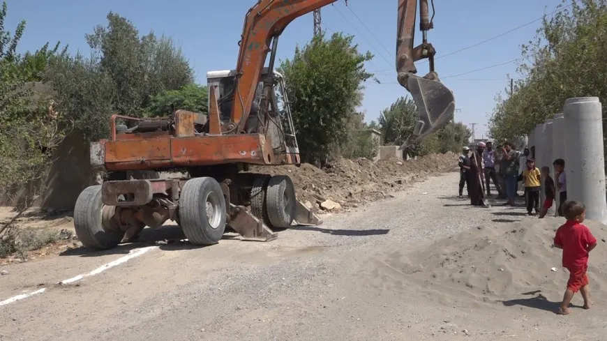 Şaredariyên Dêrazorê projeyên kanalîzasyonê dane destpêkirin