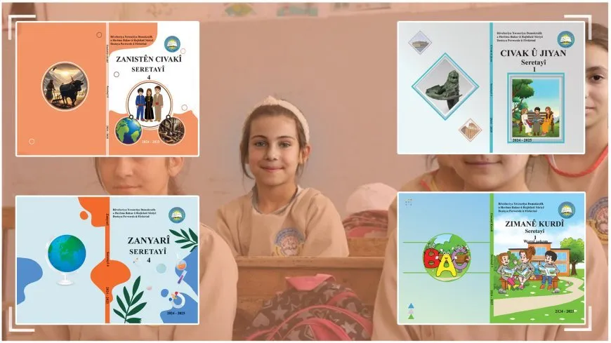 Guhertinên di rêbaz û materyalên dibistanan de 