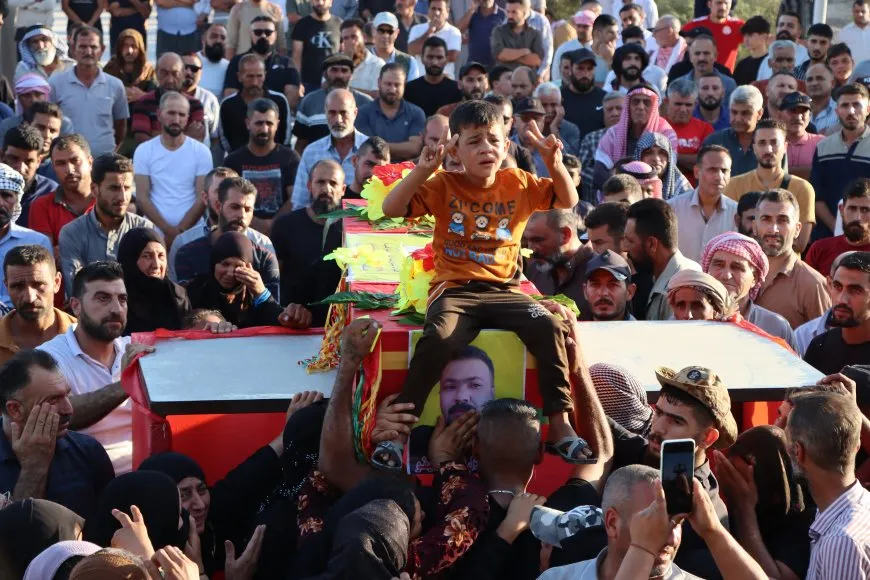 Şervanê QSDʹê şehîd Bîlal El Nêfo hate oxirkirin