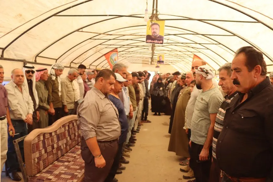 Sersaxî ji malbata şehîd Bîlal El Nîvo re xwestin