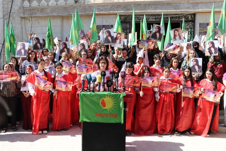 Bi boneya salvegera Serhildana Jin, Jiyan, Azadî çalakî li dar ketin