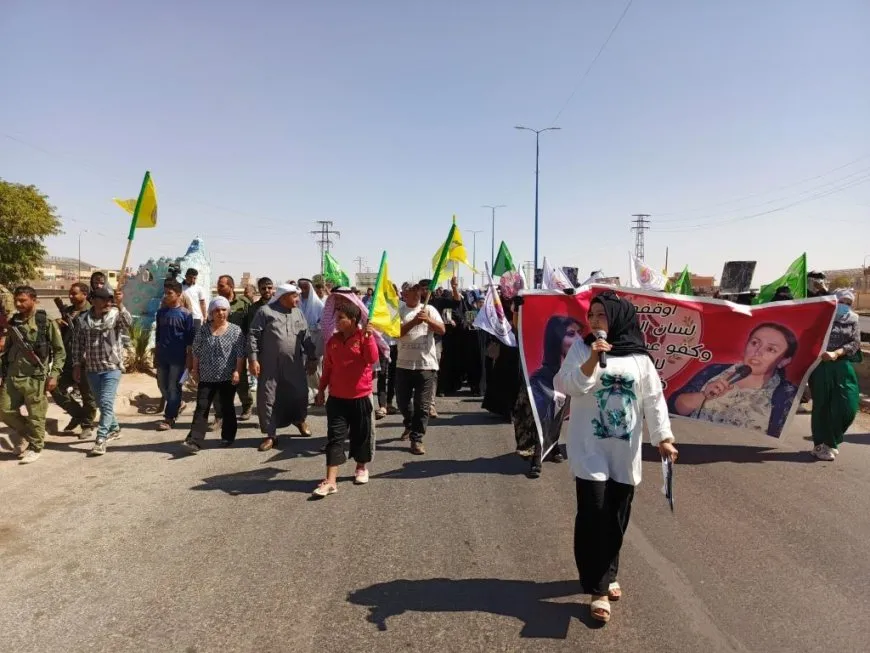 Bi boneya salvegera Serhildana Jin, Jiyan, Azadî çalakî li dar ketin