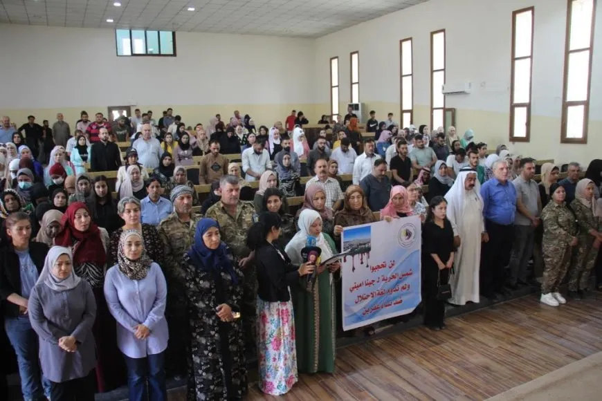 Bi boneya salvegera Serhildana Jin, Jiyan, Azadî çalakî li dar ketin