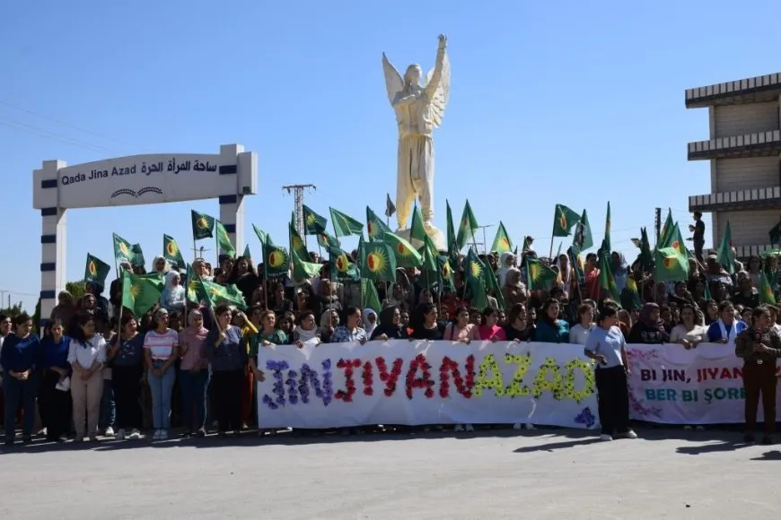 Bi boneya salvegera Serhildana Jin, Jiyan, Azadî çalakî li dar ketin