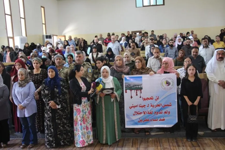 Der barê sûcên çeteyan li Efrînê de daxuyaniyên şermezarkirinê hatin dayîn
