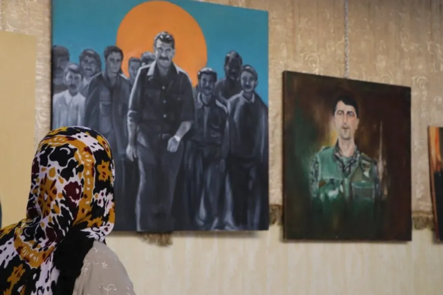 Tevgera Çand û Hunerê ya Kobanê li Hesekê pêşangehek vekir