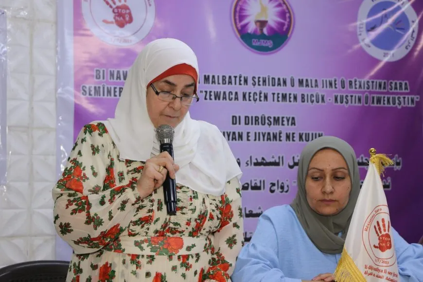 Bandorên krîza Sûriyeyê li ser jinan û civakê hatin nîqaşkirin