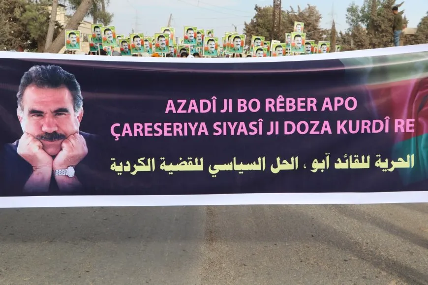 Li Şehbayê ji bo azadiya Rêber Abdullah Ocalan meş