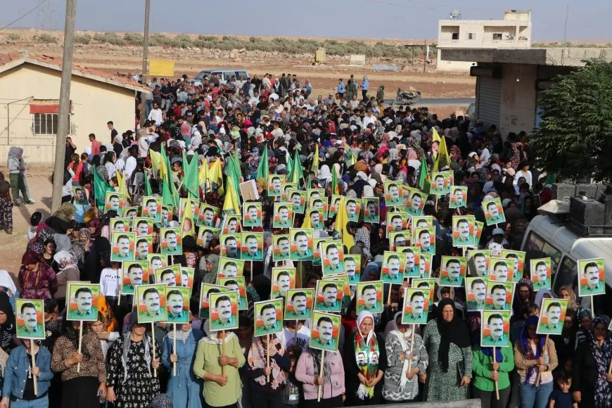 Li Şehbayê ji bo azadiya Rêber Abdullah Ocalan meş