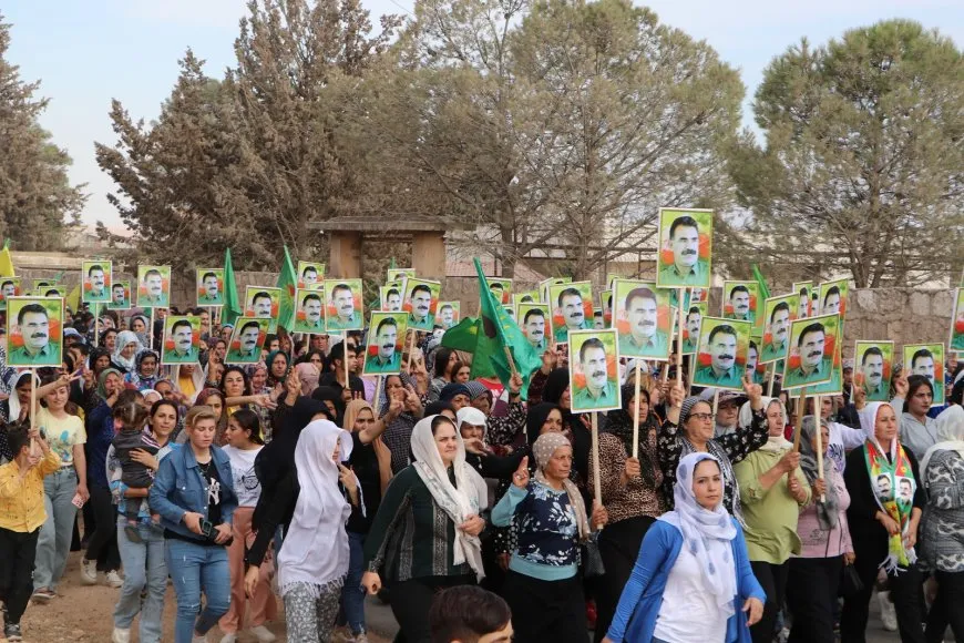 Li Şehbayê ji bo azadiya Rêber Abdullah Ocalan meş