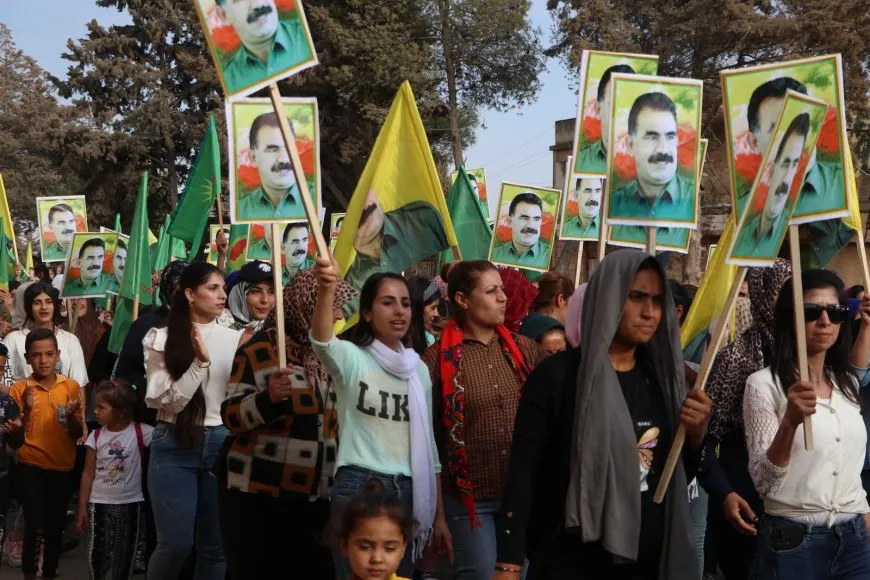 Li Şehbayê ji bo azadiya Rêber Abdullah Ocalan meş