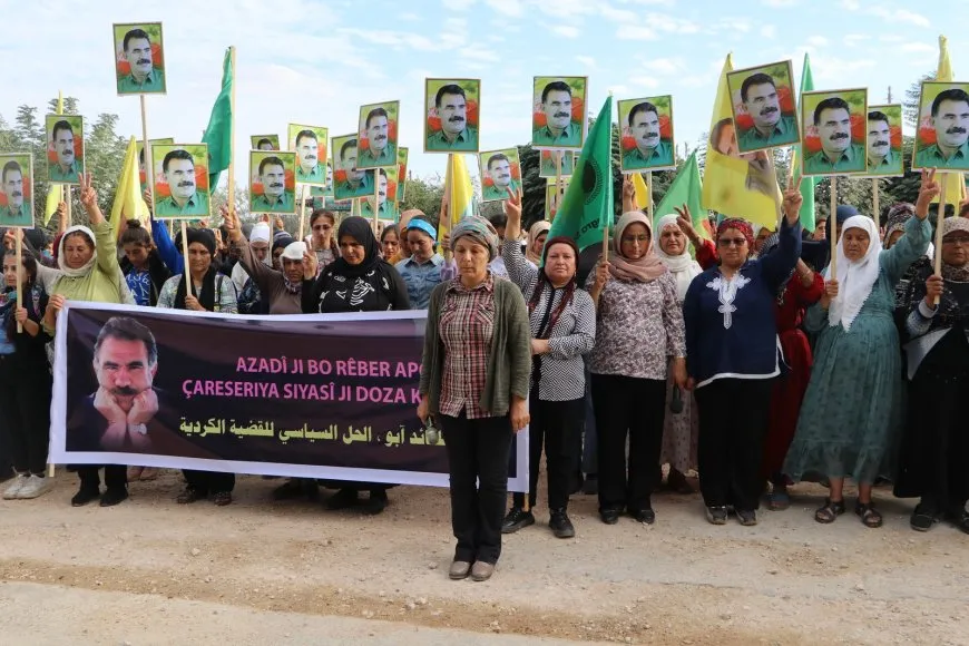 Li Şehbayê ji bo azadiya Rêber Abdullah Ocalan meş