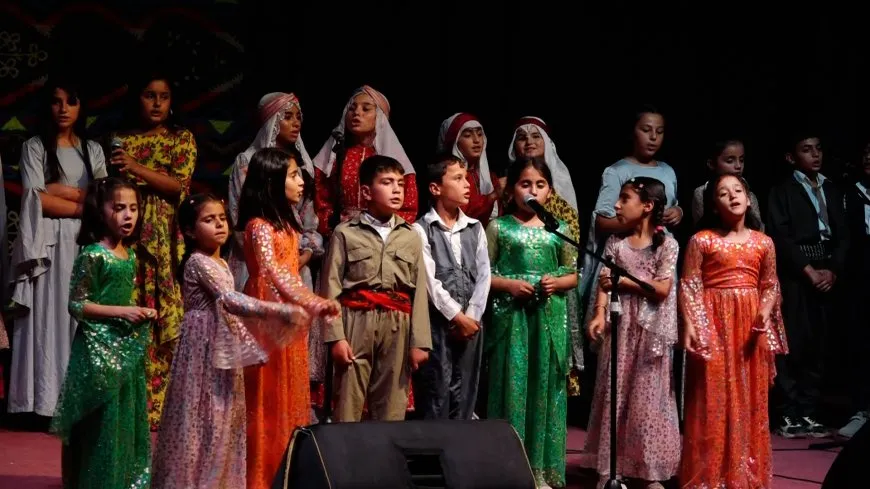 Di çarçoveya pêngava azadiyê de konsera zarokan