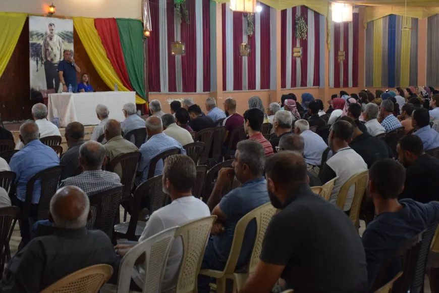 Li ser komploya navneteweyî ya li dijî Rêber Abdullah Ocalan civînên girseyî