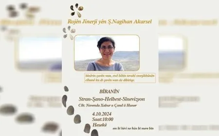 Rojên Jînerjî Yên Nagîhan Akarsel destpê dikin