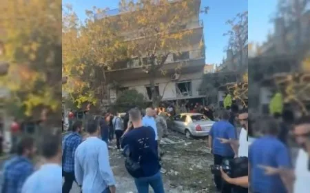 Îsraîlê li dijî taxa Mezê ya Şamê êriş pêk anî