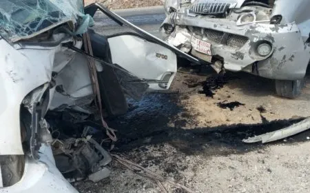 Li ser rêya Qamişlo-Dêrikê qeza: 4 kes birîndar bûn
