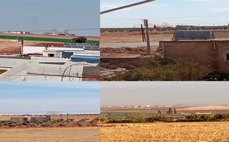 Dagirkeran gundên Efrîn-Şehbayê dan ber topan