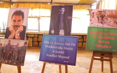  Li Helebê pêşangeha wêne û pirtûkên Rêber Abdullah Ocalan