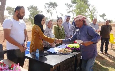 Karkerên paqijiyê hatin xelatkirin