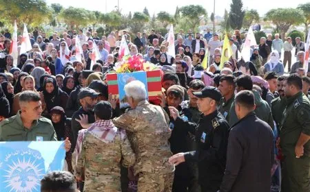 Şehîd Ehmed El Fenûş hat oxirkirin