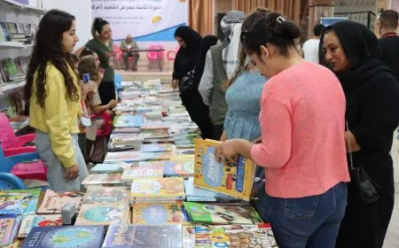 Di pêşangeha pirtûkan de nivîskariya wêjeya zarokan