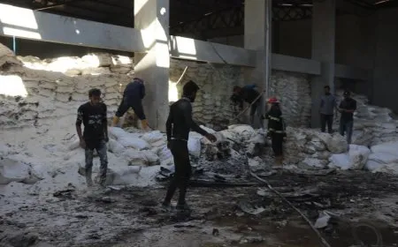 Kompaniya rastî êrişê hat: 100 ton ard şewitî