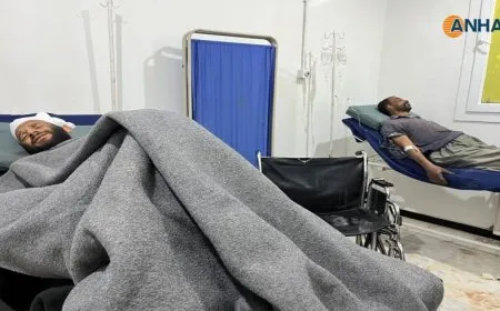Navên 7 birîndarên êrişa li ser ambara genim a Kobanê