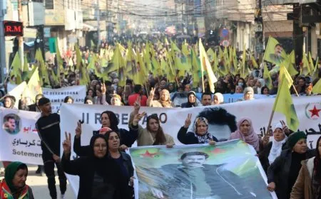 Şêniyên Qamişloyê: Em heya dawiyê bi Rêber Apo re ne