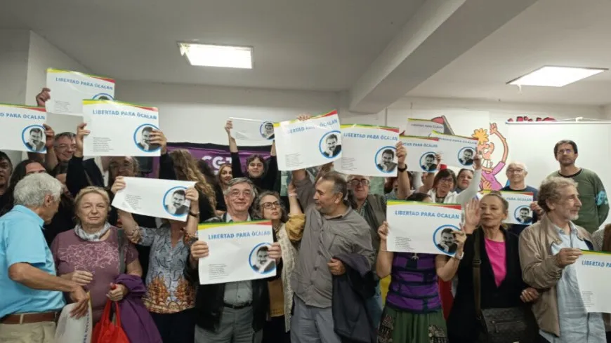 Berdevka CGT Arnaiz: Em ê ji bo azadiya Abdullah Ocalan bixebitin