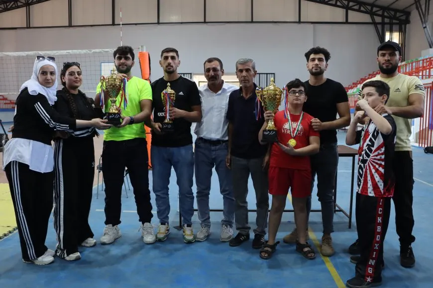 Li kantona Cizîrê turnuvaya vekirî kîkboksîngê li dar ket