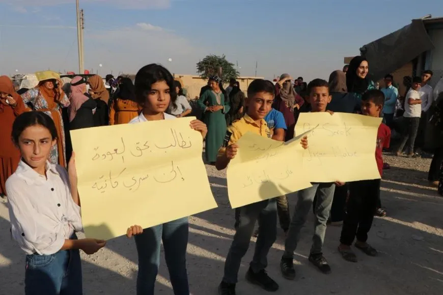 Bi nêzîkbûna salvegera 5ʹan a dagirkirina Serêkaniyê meş