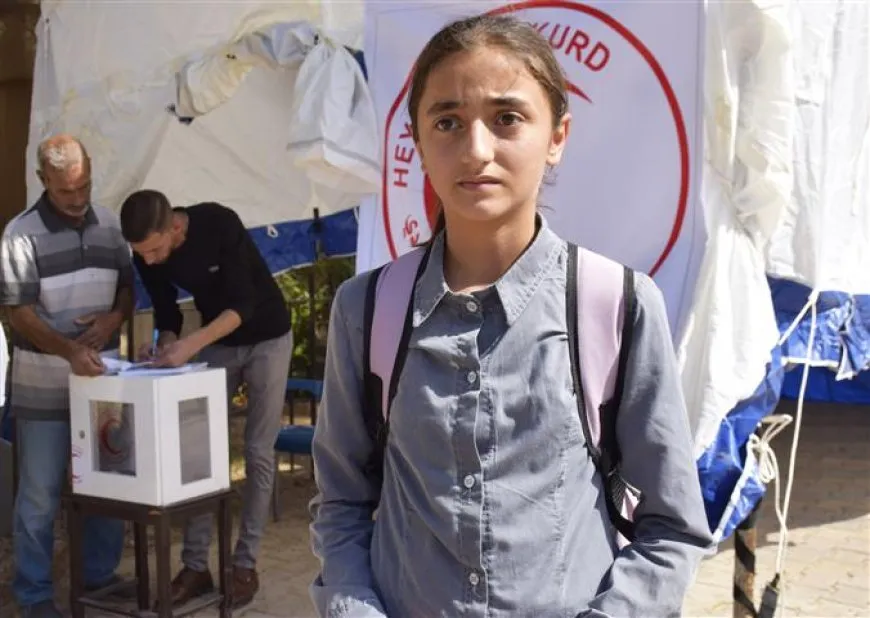 Li Til Temirê ji bo koçberan alîkariyê kom dikin