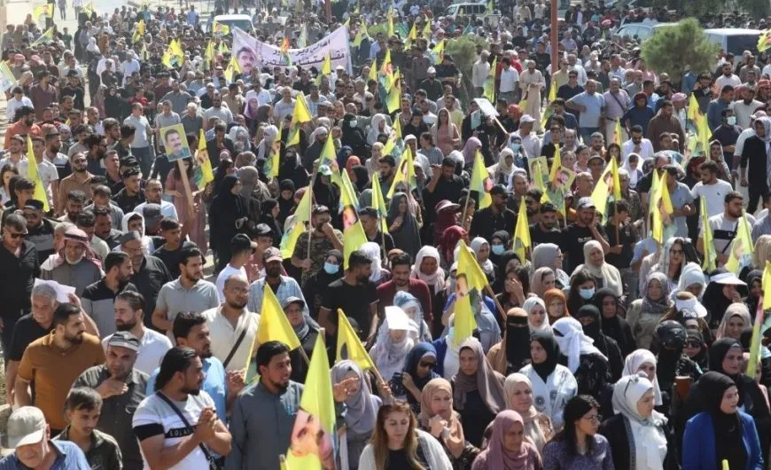 Bi hezaran soza bidestxistina azadiya fîzîkî ya Rêber Abdullah Ocalan da