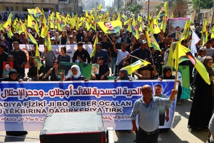Bi hezaran soza bidestxistina azadiya fîzîkî ya Rêber Abdullah Ocalan da
