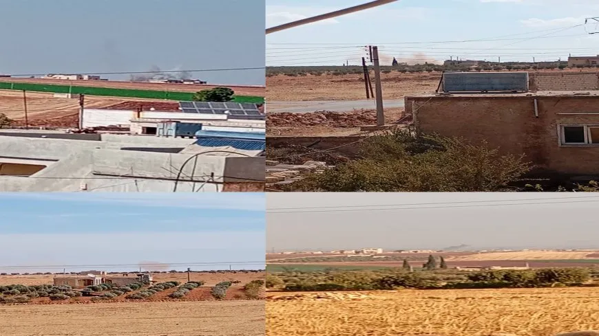 Dagirkeran gundên Efrîn-Şehbayê dan ber topan