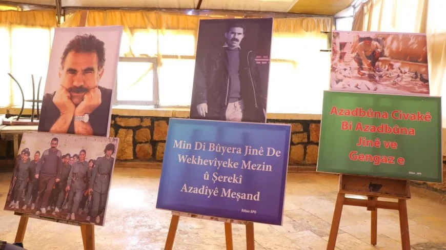  Li Helebê pêşangeha wêne û pirtûkên Rêber Abdullah Ocalan