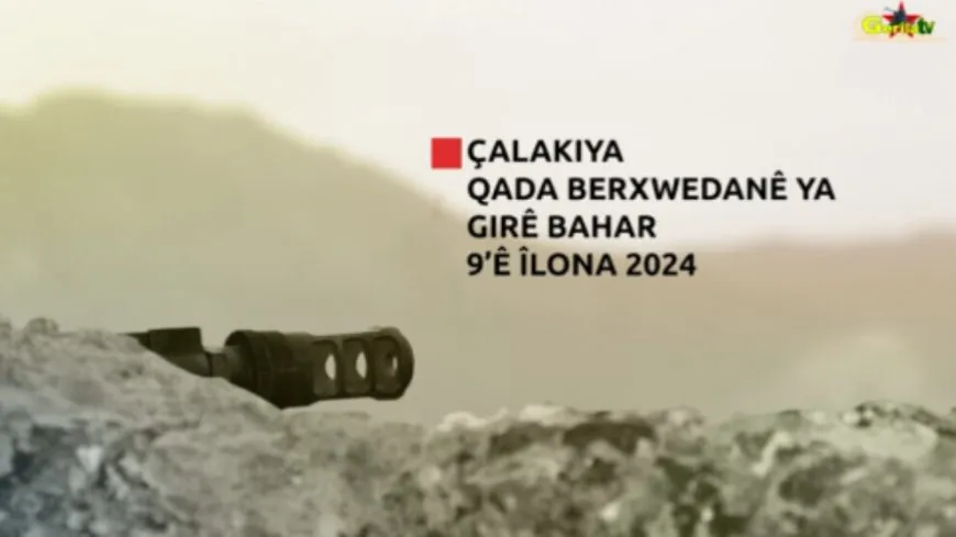 Dîmenên çalakiyeke gerîla hatin weşandin