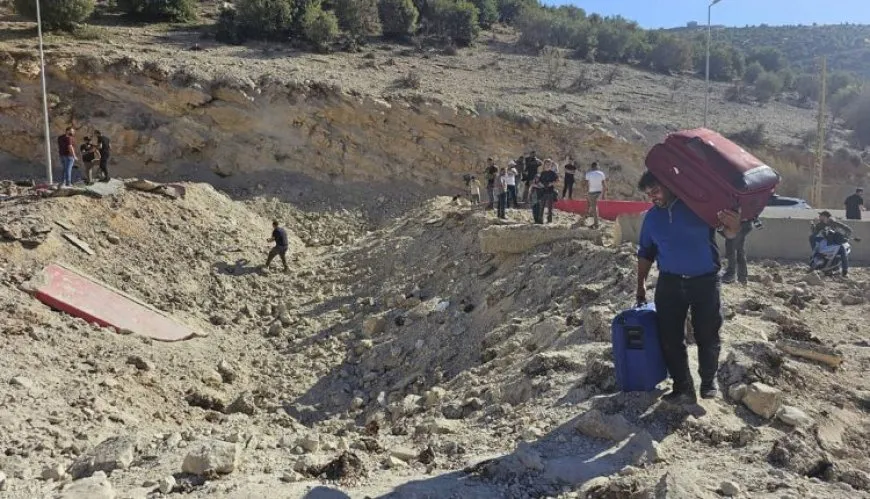 Îsraîlê deriyê sînor ê di navbera Sûriye û Lubnanê de bomebaran kir