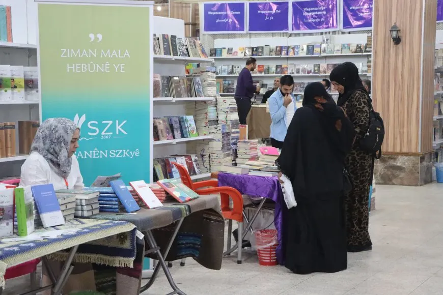 Li pêşangeha pirtûkan berhemên Rêber Abdullah Ocalan tên belavkirin