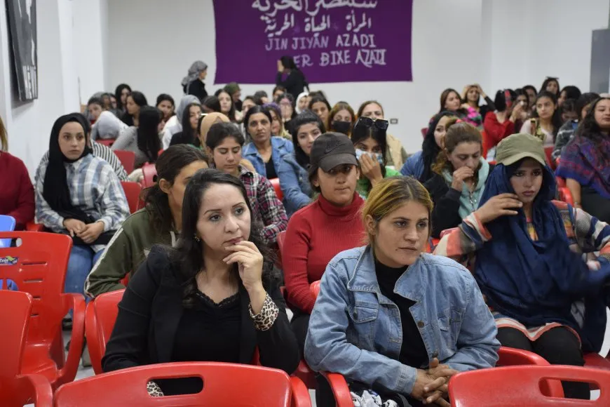 Konferansa Yekitiya Jinên Ciwan a kantona Cizîrê hat lidarxistin