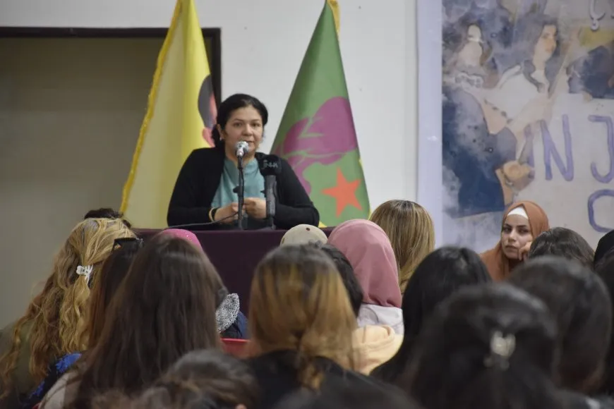 Konferansa Yekitiya Jinên Ciwan a kantona Cizîrê hat lidarxistin
