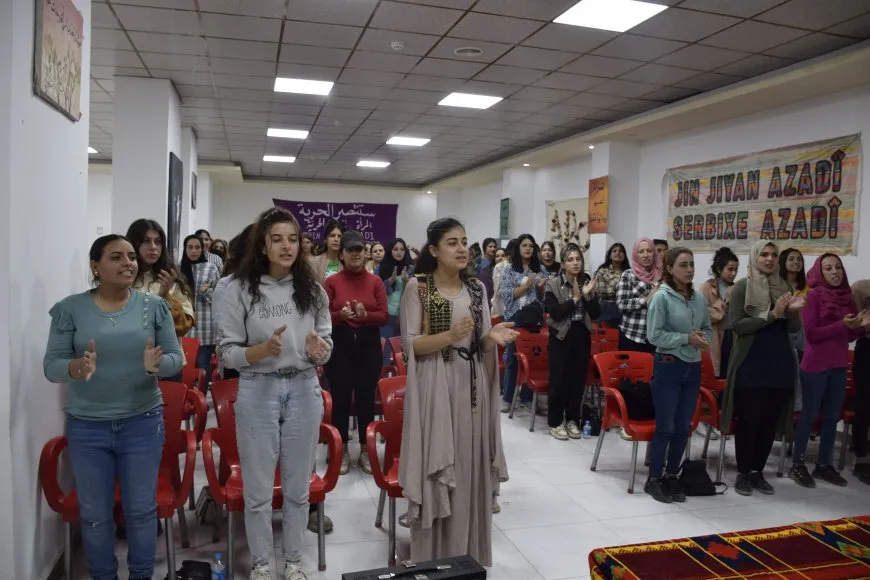 Konferansa Yekitiya Jinên Ciwan a kantona Cizîrê hat lidarxistin