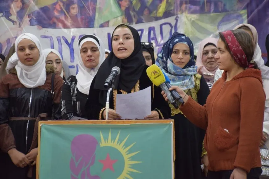 Konferansa jinên ciwan a Reqayê bi dawî bû