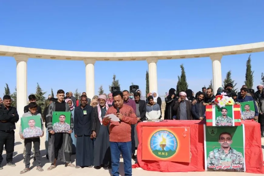 Şêniyên Reqayê şehîd Hisên Elî Hemed oxir kir
