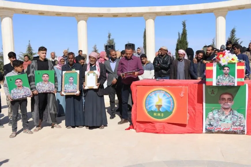 Şêniyên Reqayê şehîd Hisên Elî Hemed oxir kir