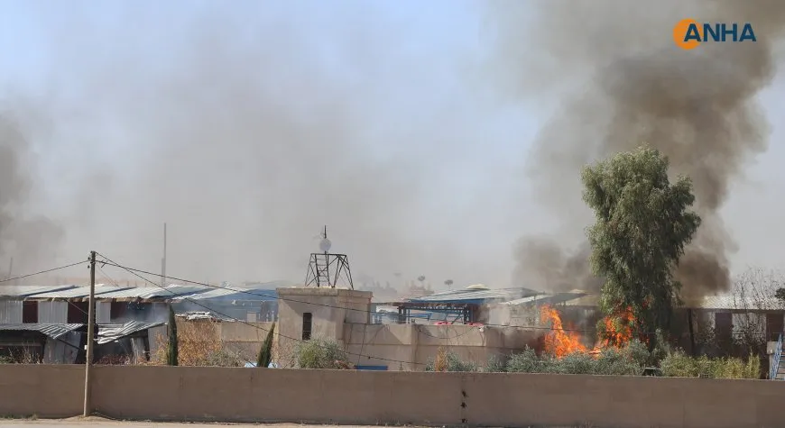 Xaçerêya Elî Fero  hat bombebarankirin